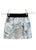 BICHOU World Explorer Grey Unisex Pocket Skirt