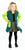 KEEP WARM Loden Coat petrol and light green