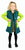 KEEP WARM Loden Coat petrol and light green