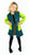 KEEP WARM Loden Coat petrol and light green