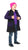 KEEP WARM Double-Faced Loden Coat grey purple