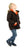 KEEP WARM Double-faced Loden Outdoor Jacket with hood dark brown-orange