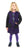 KEEP WARM Double-Faced Loden Coat purple grey