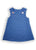 ZARA Peace Denim Pocket Pinafore Dress