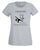 ZOLA Dream big! Amelia Earhart "I know no bounds" Lady Fit T-Shirt - green, blue, purple, black, grey